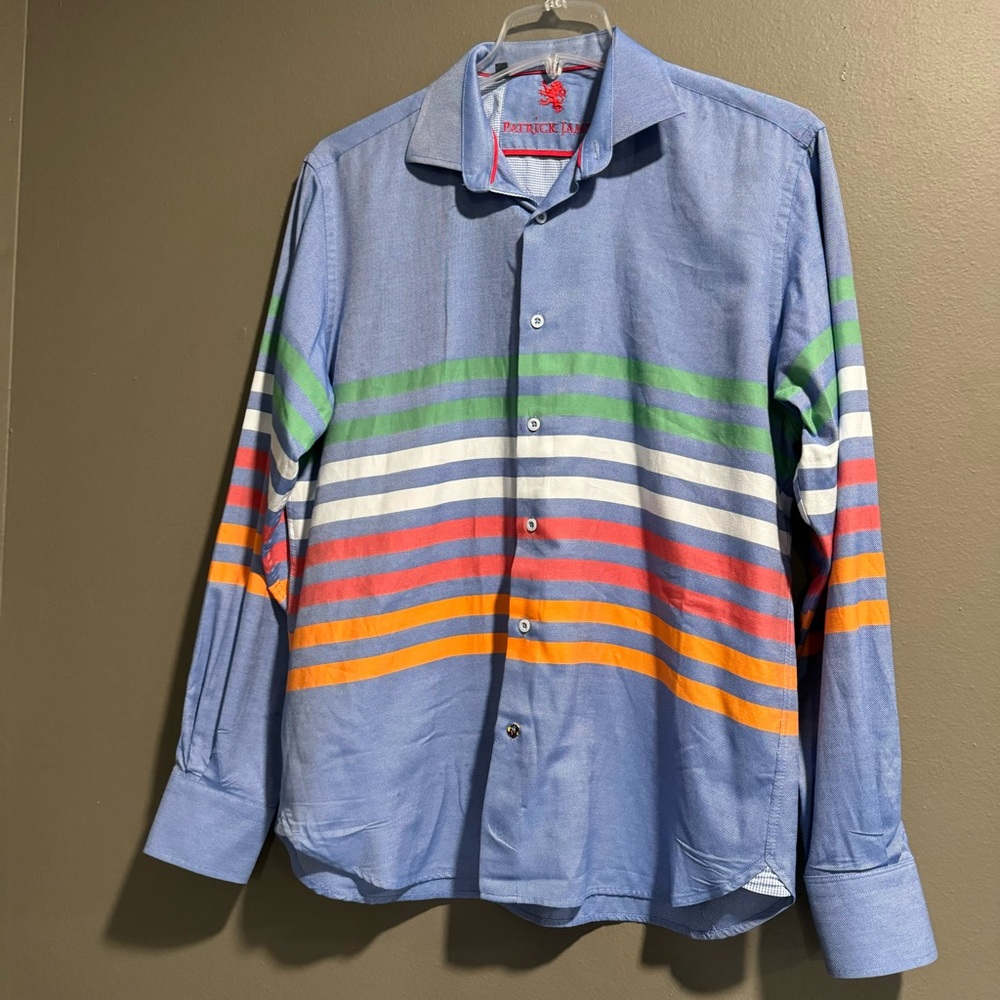 Patrick James Multicolored Shirt Size Large